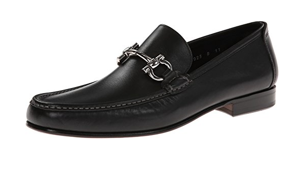 salvatore ferragamo fiordi gancio bit leather moccasin