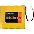 Robocraze 3.7V 10400mAh Rechargeable Li-Ion Battery | Lithium Ion Battery With 2 Pin JST Connector