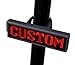 Produktbild Scrollen LED Digital Display programmierbare Bike Tail Light Helm Reflektoren Name Tag Sicherheit Nachtlicht für Radfahren laufen Klettern dreht 360 ° Flash-Disk enthalten und USB-Akkus