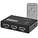 Produktbild 3 Port HDMI Switch Auto Splitter G-Shield Umschalter Verteiler Hub Box, mit 3 Eingänge 1 Ausgang, mit IR-Fernbedienung, Full HD / 1080p / 3D / 4K für HD TV, PC, PS4, PS3, Xbox One, 360, BluRay und alle HDMI-Geräte