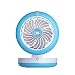 Produktbild LCLrute USB Desktop Spray Klimaanlage Kühlung Befeuchter Lüfter geräuschcharmer Turbo-Ventilator (Blau)