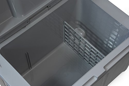 Dino KRAFTPAKET 131002 Kühlbox 12V 230V (WÄRMT & KÜHLT) HÖHE: 42cm GRÖSSE: 45-Liter (40L netto) Elektrische Kühlbox für Auto Boot Camping, A++ mit ECO-Modus [Energieklasse A++] - 8