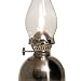 Produktbild Loggi Petroleumlampe Edelstahl Poliert, Höhe 24,5 cm, Perkeo-Brenner,