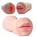 Produktbild KingSnow Masturbatoren 3D Masturbator mit Realistischer Vagi-na weiches TPR Material 100% Wasserdicht für Männer, Oral Masturbator Men Cup Männer Masturbieren Sexspielzeug
