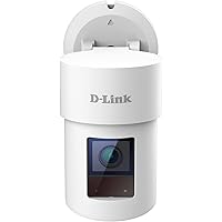 D-Link DCS-8635LH Videocamera Wi-Fi per esterni mydlink 2K QHD Pan & Zoom, visione notturna, registrazione cloud/SD, rilevame
