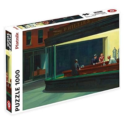 Piatnik - 5384.0 - Puzzle Hopper - Nighthawks - 1000 Pièces