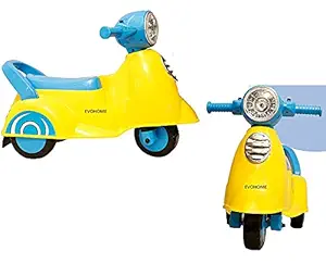 EVOHOME Love Baby Toy Scooter Wheelie Activity Ride-on/ Kids Ride On/ Baby Ride On Toys with Musical Tunes & Light Suitable for Boys & Girls 1 to 5 Years Old Baby Kids Gift