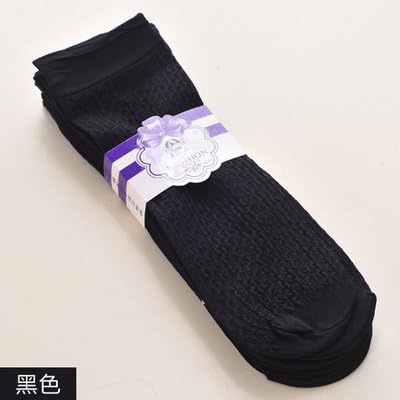 NIUXX Silk Stockings Socks Autumn Winter Slim, President, And Anti-Tick Wool Low Stealth Anti-Slip Socks Female Flesh, All Code, Black