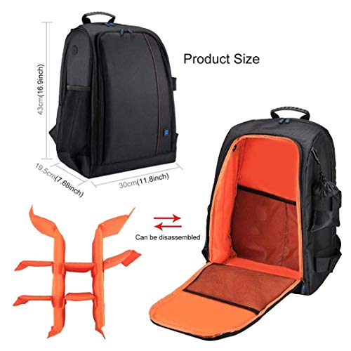 Preisvergleich Produktbild TINGSU Kameratasche für Canon EOS Nikon Sony (wasserdicht)