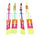 Price comparison product image 8 PCS Fun Rubber Band Flying Rocket Rotating Flashing LED Light Arrow Helicopter Toy