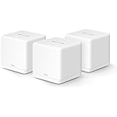 Mercusys Halo H60X 3-pack, AX1500Mbps, Dual-Band, Gigabit Portları, 100'e Kadar Cihaz Bağlanabilir, 550 m&sup2;'ye Kadar Kapsama, 