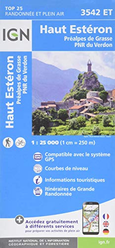 Download 3542ET HAUT ESTERON, PREALPES DE GRASSE, PNR DU VERDON / RECTO Download 3542ET HAUT ESTERON, PREALPES DE GRASSE, PNR DU VERDON / RECTO