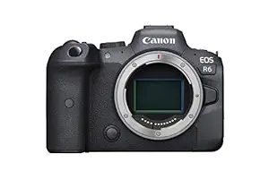 Canon EOS R6 20 Megapixels Mirrorless Camera (Black)