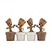Produktbild LB Trading Blumentopf Ornamente Dekoration Blumentopf Baby für Schlafzimmer Büro Wohnzimmer Spielzeuge Geschenk 4 Stück