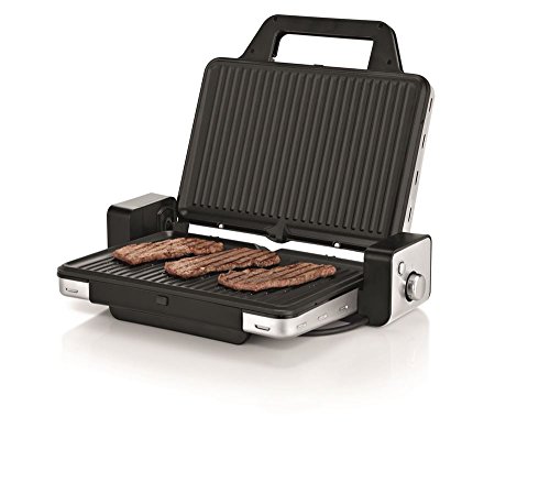 WMF LONO Kontaktgrill 2-in-1, Tischgrill, spülmaschinenfeste Grillplatten, 2100 W, cromargan matt/silber - 17