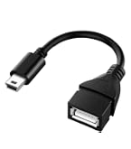 Câble Adaptateur Micro USB Vers USB Host OTG 12cm - Connexion Clé USB, Souris, Clavier Sur Smartphone Et Tablette