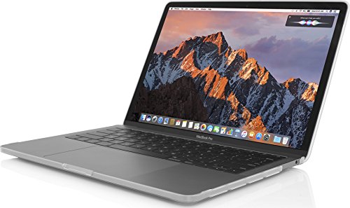 Incipio Schutzhülle für das Apple Macbook 13″ (Late 2016) – transparent [Kompatibel mit und ohne Touch Bar | Lüftungsschlitzaussparungen | Leicht & dünn | Anti-Rutsch Füße] – IM-296-CLR - 7