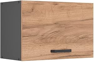Vicco elément Haut de Cuisine R-Line, Chêne de Force doré/Anthracite, 60 cm Plat