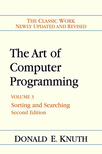 Download The Art of Computer Programming: Volume 3: Sorting and Searching