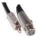Produktbild XLR 3 Polig Buchse Zum Einzelne Chinch Cinch Stecker OFC Audio Kabel 3 m