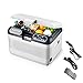 Produktbild Auto Kühlschrank, Outdoor Camping Kühlschrank Auto, elektrischer Kühlschrank, Auto 24 V / 12 V/Home 220-240 V (12L) Kühler für LKW und Häuser