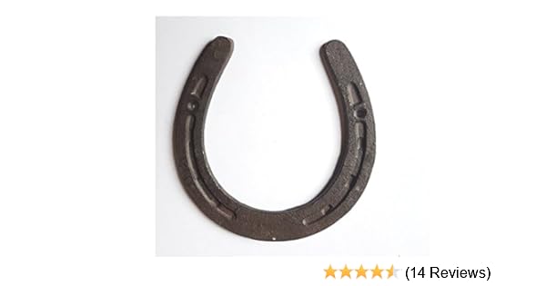 Lucky Decorative Cast Iron Horseshoe Hang On Garden Shed Fence