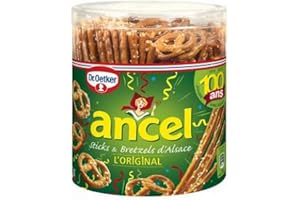 BENEDICTA ANCEL - Assortiment Sticks Et Bretzels D'Alsace 300G - Lot De 4 - livraison offerte