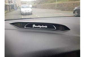 ‎JACKPLOTT Focus MK3 Gel Emblem Cover Set Boost Pressure Indicator (Carbon)