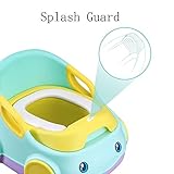 ¡UN LUGAR INVITANTE PARA IR! - Con un diseño divertido, colorido y llamativo, nuestro Travel Potty Seat convertirá el baño en una actividad relajada, cómoda y acogedora, y alentará a su hijo a ir al baño sin usar pañales.