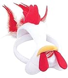 Damen Herren Mädchen Jungen Animal Halloween Buch Kostüm Gesichtsmaske mit Ton Kostüm Outfit Zubehör - Huhn