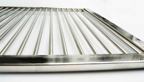 PREMIUM Grillrost Edelstahl 60,5 x 44,5 passend für WEBER E-310 320 Grill Gasgrill - 3