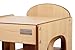 Little Helper Original Funstation Chalky Child Desk and Chair Set with Pen/Brush Pot (Maple)