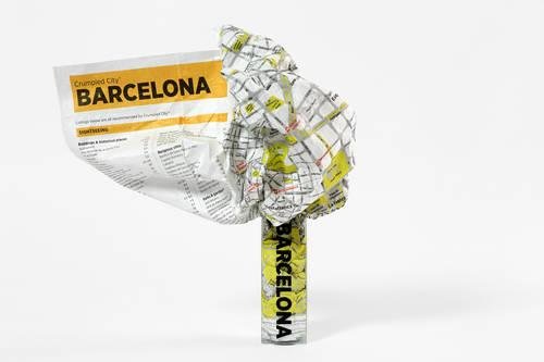 Download Crumpled city map. Barcelona. Ediz. multilingue Download Crumpled city map. Barcelona. Ediz. multilingue
