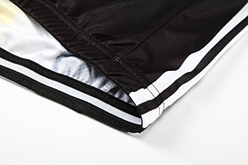[Größe:S-5XL][option:Trägerhose,3D 2.8cm Sitzpolster] Fahrrad Trikot Langarm Radhose Radtrikot Fahrradbekleidung Herren Männer Hemd mit lange Ärmeln Set Cycling OutdoorTrikots Windjacke Neue - 6