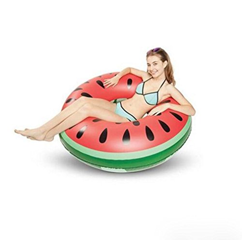 Giant Watermelon Swimming Pool Float - Swimming Ring Inflatable Beach Watermelon Swimming Ring Inflatable Swimming Pool Chair Adult Children Swimming Toys