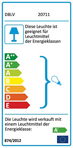 LED Wand-Außenleuchte mit & LED Leuchtmittel – Edelstahl Außenlampe Hoflampe Gartenlampe Gartenleuchte [Energieklasse A+] - 6
