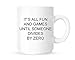 Produktbild Witzige Kaffeetasse Mathematik mit englischer Aufschrift „It's All Fun And Games Until Somone Divides By Zero“ – tolle Geschenkidee