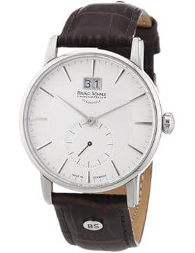 Bruno Söhnle Herren-Armbanduhr XL Atrium Analog Quarz Leder 17-13055-241