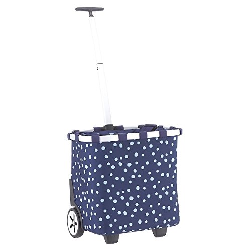 Reisenthel OE4044 Carrycruiser Rollentasche, Polyester, Spots Navy, 42 x 47 x 32 cm