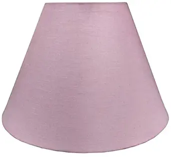 RDC 12 Round Plain Baby-Pink Lamp Shade for Table Lamp