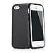 Produktbild QUADOCTA Hülle für iPhone SE / 5s / 5 Thin Fit Case Kunstleder Tasche Cover Bumper für Apple iPhoneSE, Schutzhülle mit Soft Feel in schwarz