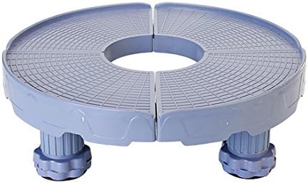 Washing Machine Roller Trolley Multi-Functional Movable Adjustable Base Round Oval Air Conditioner Inner Adjustable Round Air Conditioning Base 8 Legs