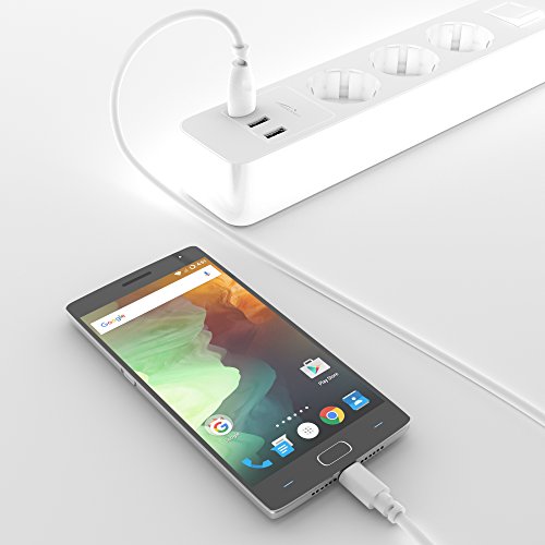 5 x KabelDirekt 1,5m weißes Micro USB 2.0 Kabel – TOP Series - 4