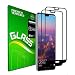 Produktbild Tradc Huawei P20 Panzerglas Schutzfolie, [2 Stück] 9H Härte/Anti-Kratzer/Hohe Qualität/Displayschutz Gehärtetem Glas Displayschutzfolie für Huawei P20 (Schwarz)