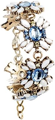 Ladies Adorable Daisy Chain Flower Spring Summer Fashion Charm Bracelet