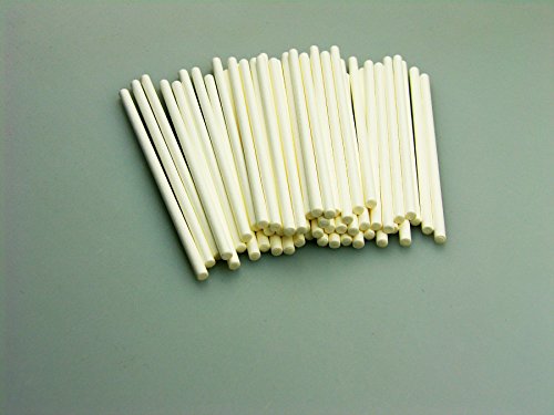 Bakeryteam Palos para Lollies - 50 Unidades - 10 cm Color Blanco