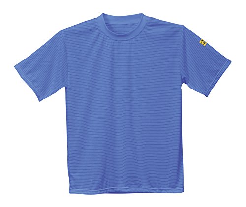 PORTWEST antistatik, ESD T-Shirt, 1 Stück, L, Hellblau, AS20HBRL