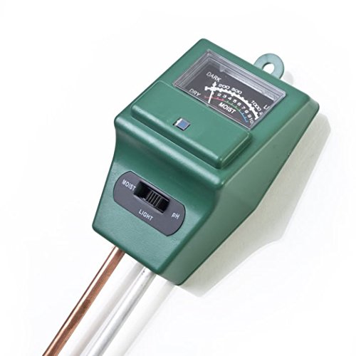 Latinaric Boden PH Messen Licht Feuchtigkeit Meter Tester Boden Wasser Garten Gras Rasen - 4