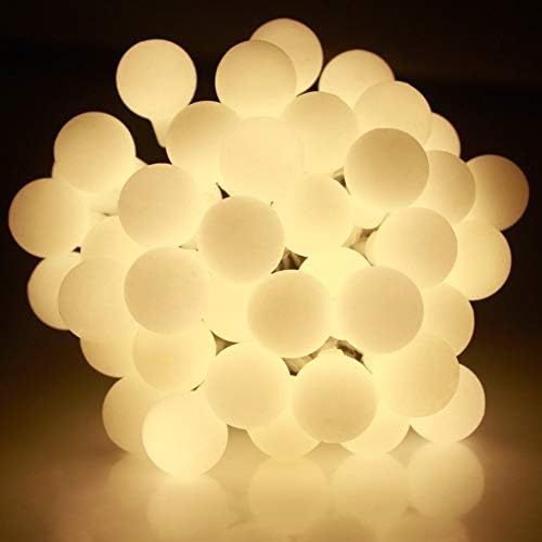 JIALI LED String Lights 16ft/5M Globe Fairy Lights/Multi Color Outdoor/Indoor String Lights for Christmas/Party/Home/Wedding New Year Decoration