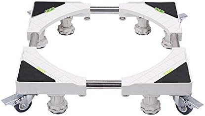 YUMU Universal Multi-functional Adjustable Base with Casters Appliance Wheels Appliance Trolley for Washing Machine/Refrigerator/Dryer/Cabinet 1070